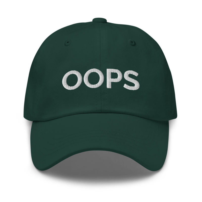 Oops Hat - Spruce