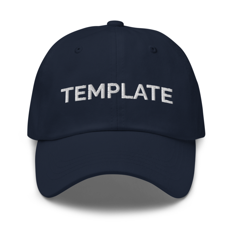 Template Hat - Navy
