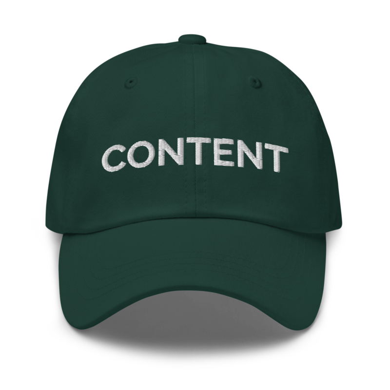 Content Hat - Spruce