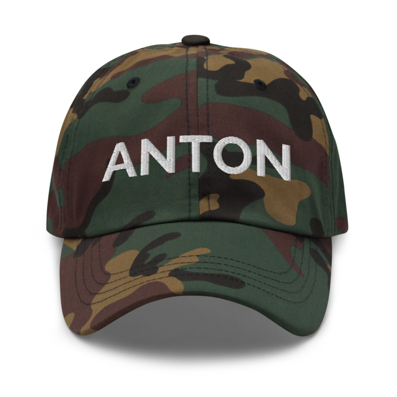 Anton Hat - Green Camo