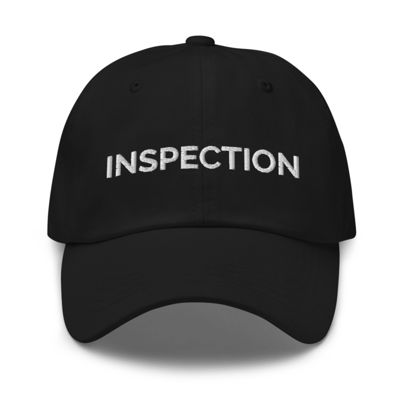 Inspection Hat - Black