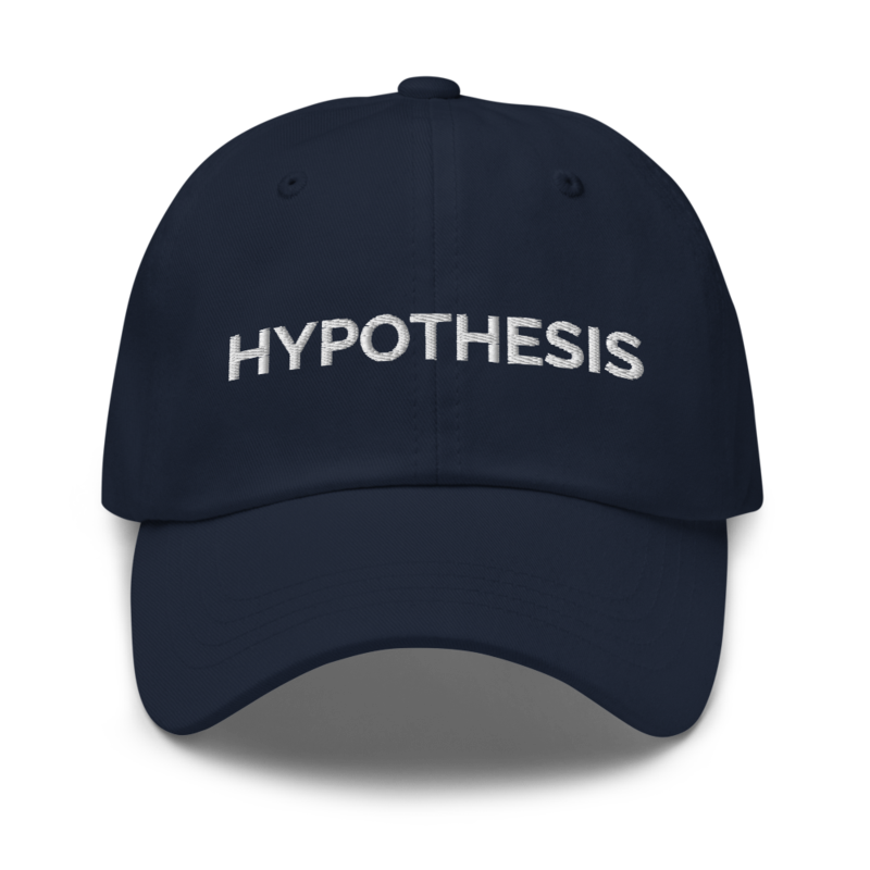 Hypothesis Hat - Navy