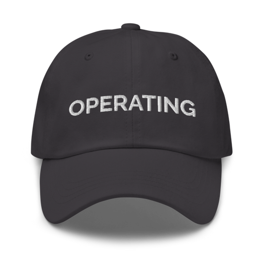 Operating Hat - Dark Grey