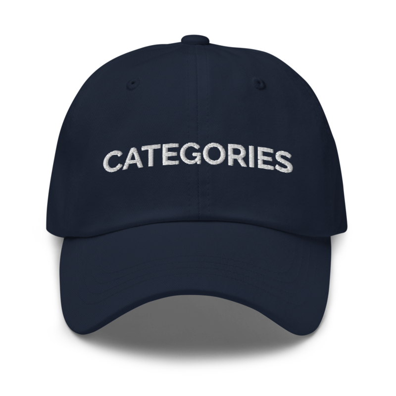 Categories Hat - Navy