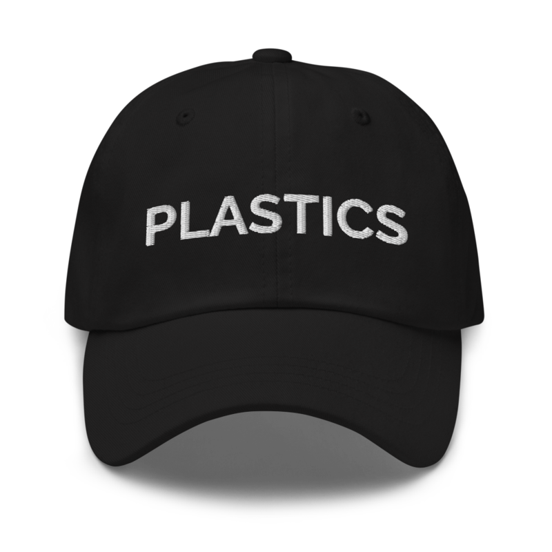 Plastics Hat - Black