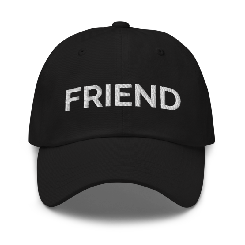 Friend Hat - Black