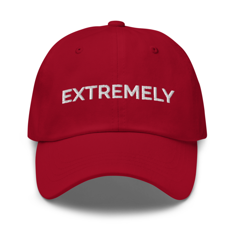 Extremely Hat - Cranberry