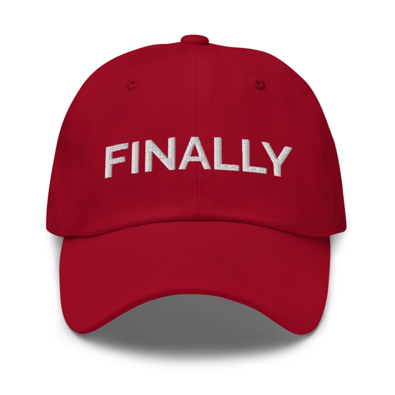 Finally Hat - Cranberry