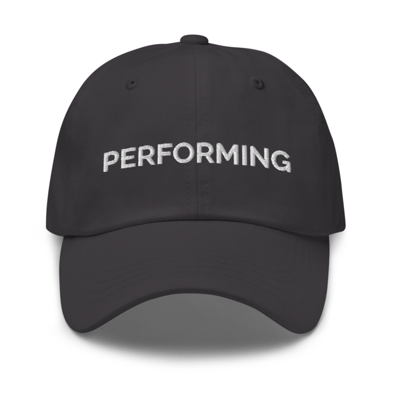 Performing Hat - Dark Grey