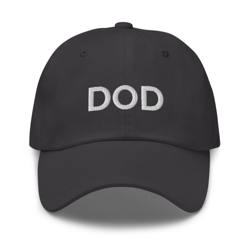 Dod Hat - Dark Grey