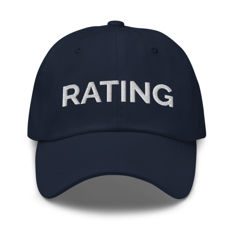 Rating Hat - Navy