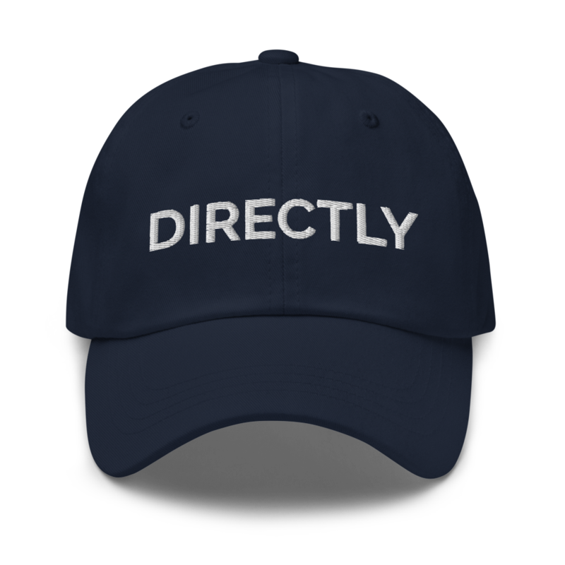 Directly Hat - Navy