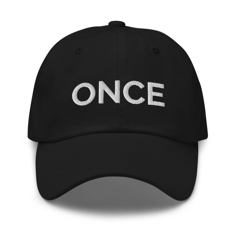 Once Hat - Black