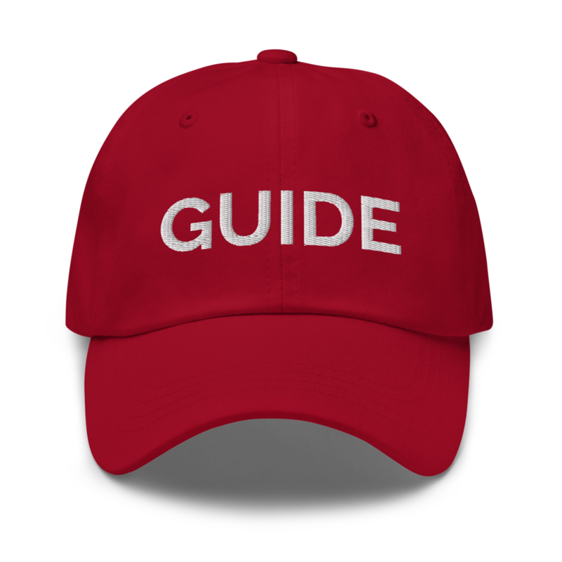 Guide Hat - Cranberry