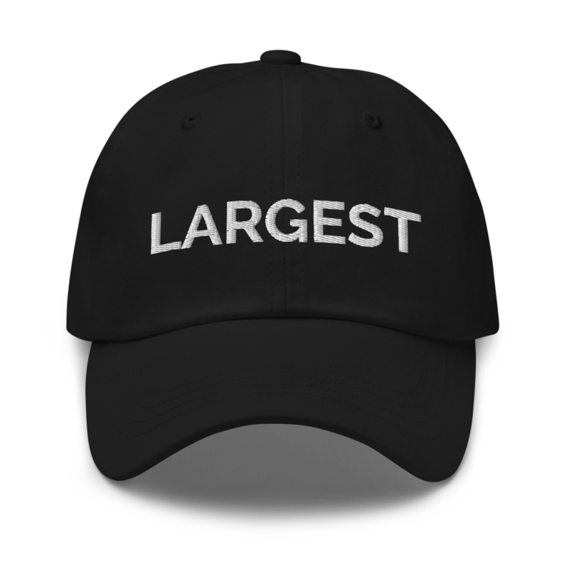 Largest Hat - Black