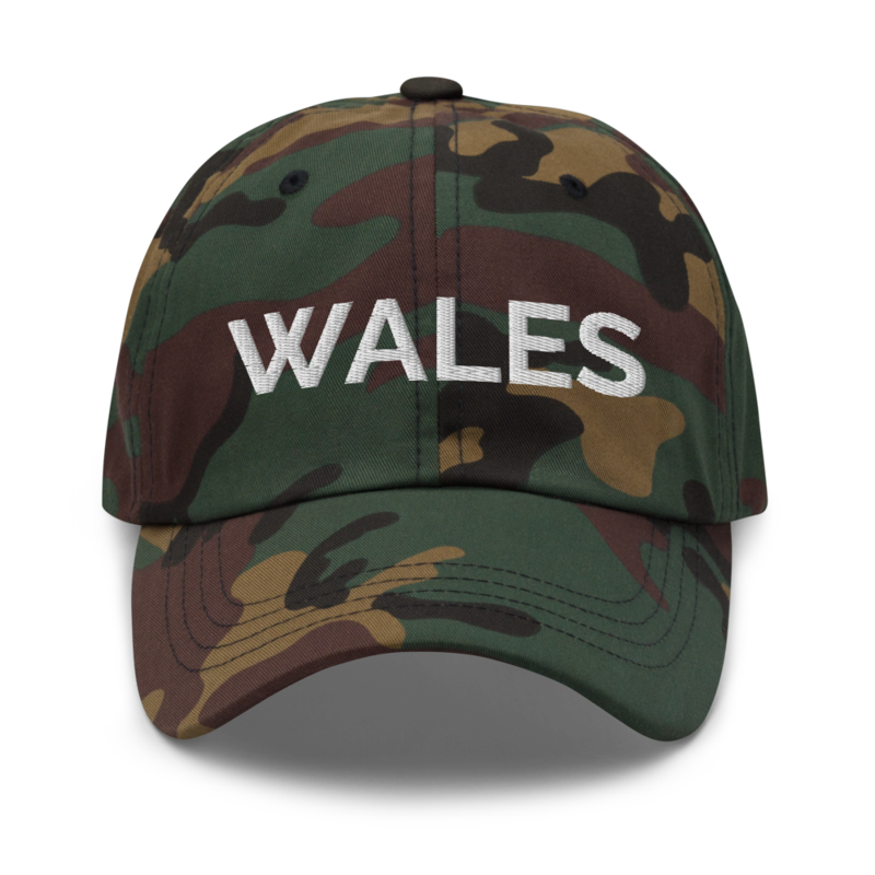 Wales Hat - Green Camo