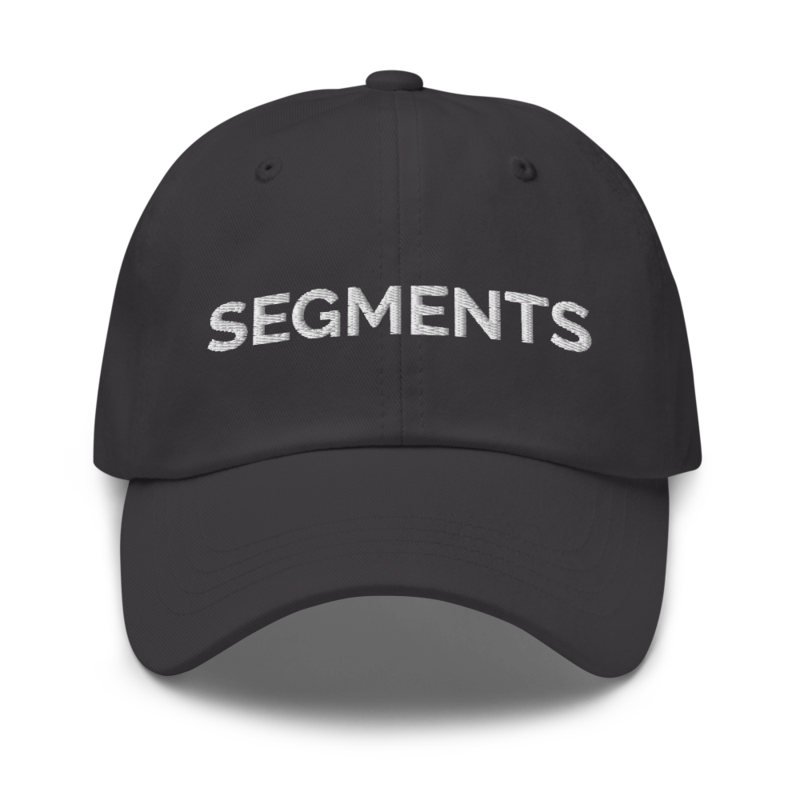Segments Hat - Dark Grey
