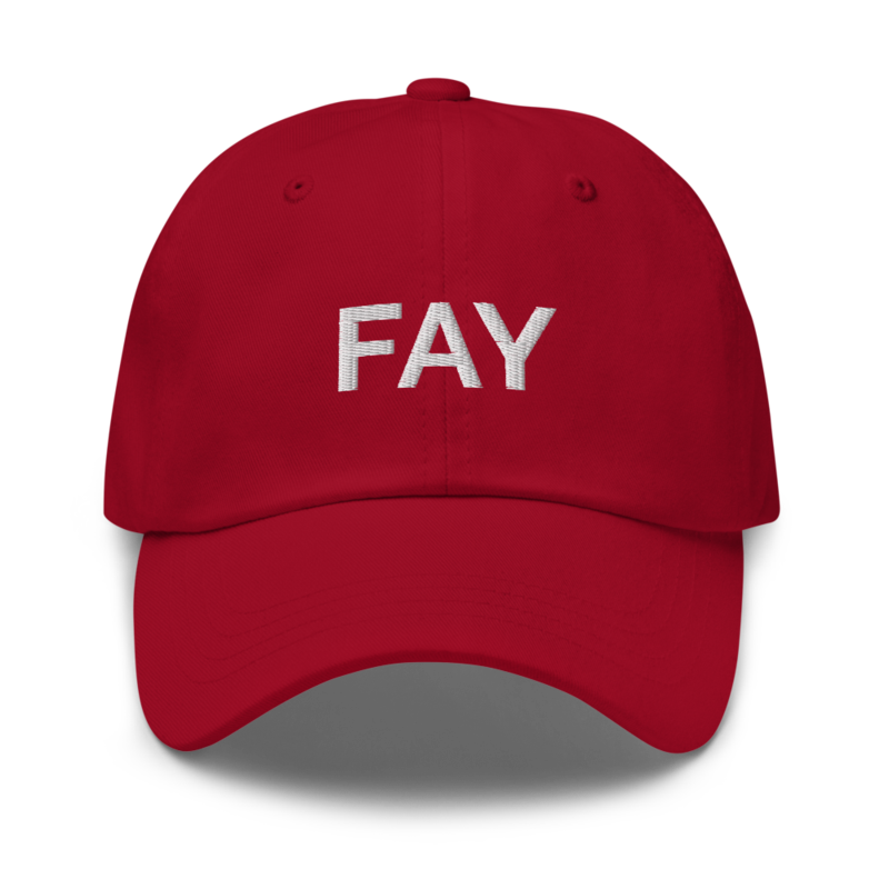 Fay Hat - Cranberry