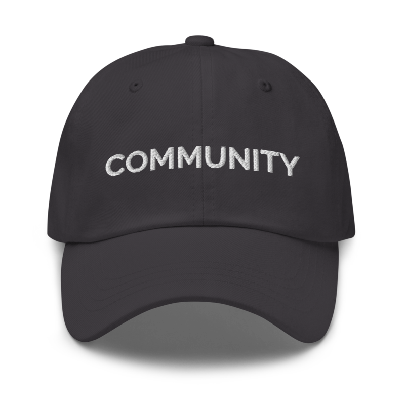 Community Hat - Dark Grey