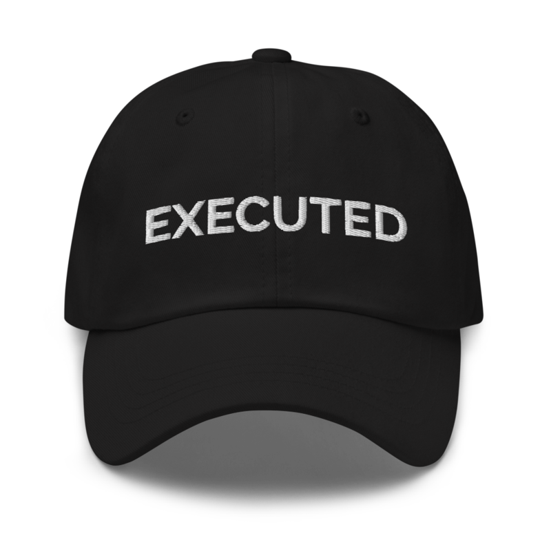 Executed Hat - Black