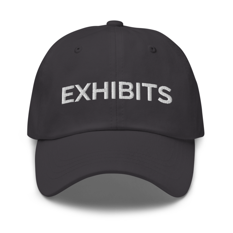 Exhibits Hat - Dark Grey