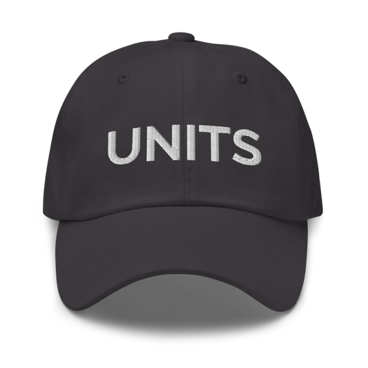 Units Hat - Dark Grey