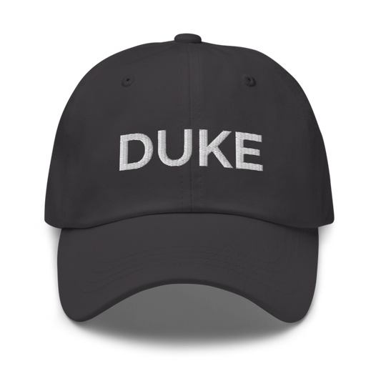 Duke Hat - Dark Grey