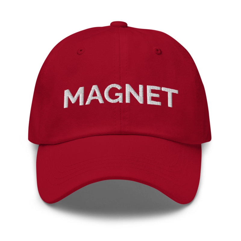 Magnet Hat - Cranberry