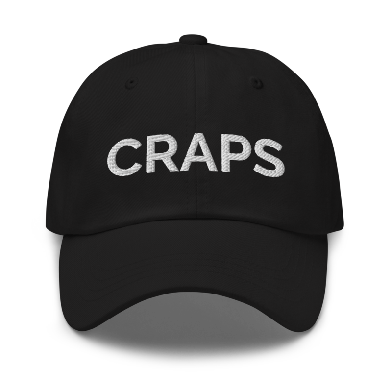Craps Hat - Black