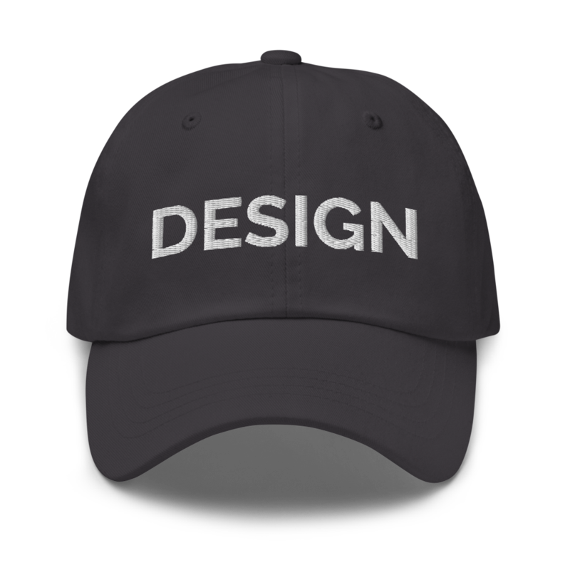 Design Hat - Dark Grey