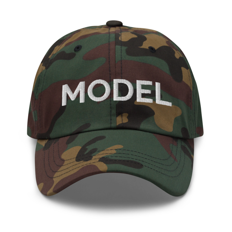 Model Hat - Green Camo