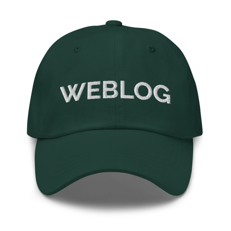 Weblog Hat - Spruce