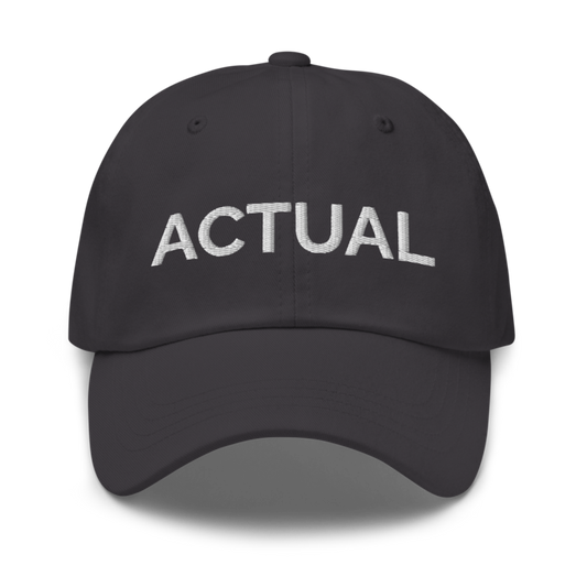 Actual Hat - Dark Grey