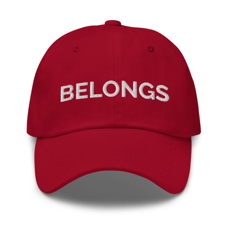Belongs Hat - Cranberry