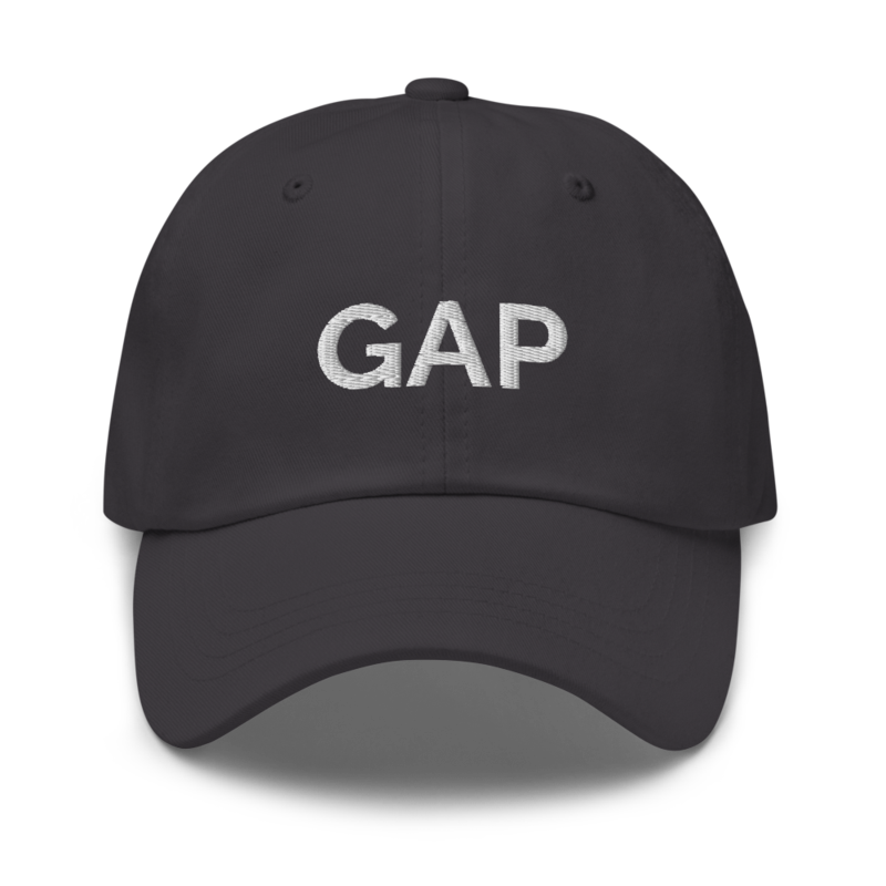 Gap Hat - Dark Grey