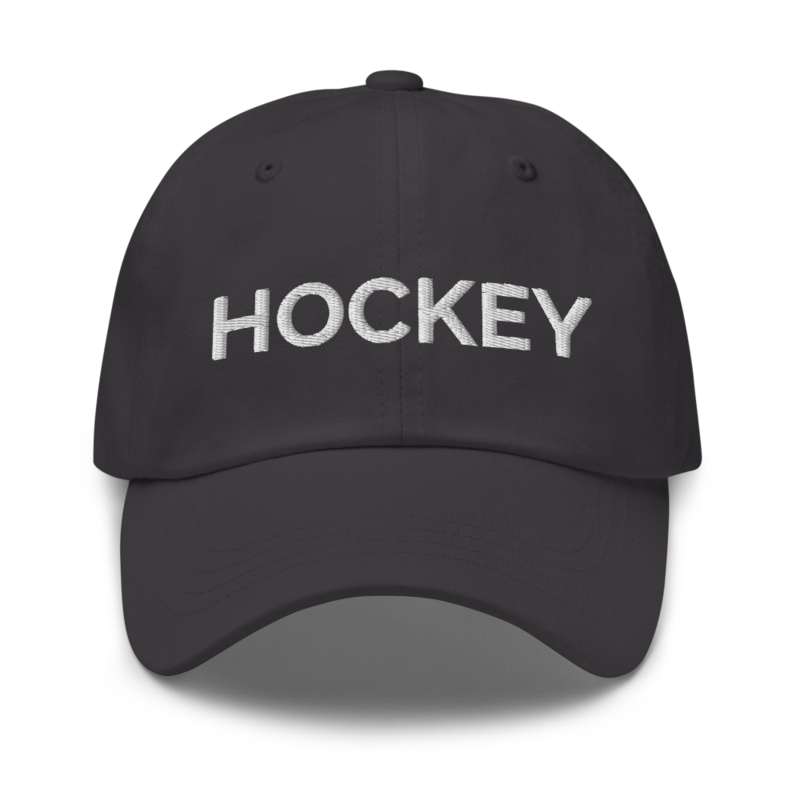 Hockey Hat - Dark Grey