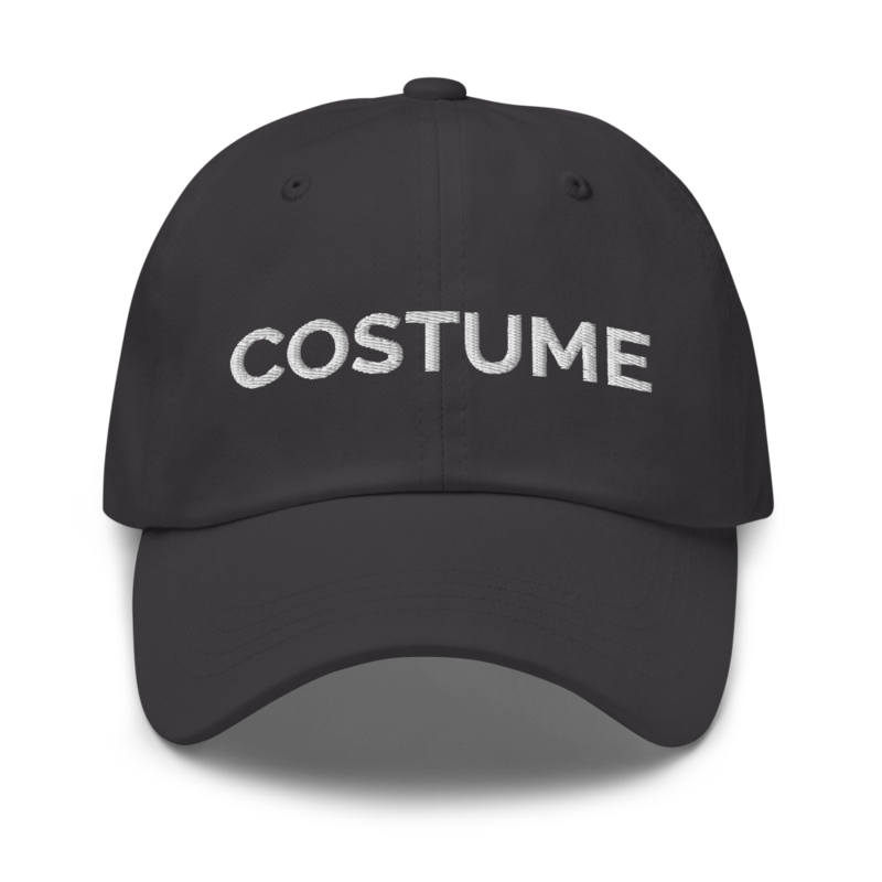 Costume Hat - Dark Grey