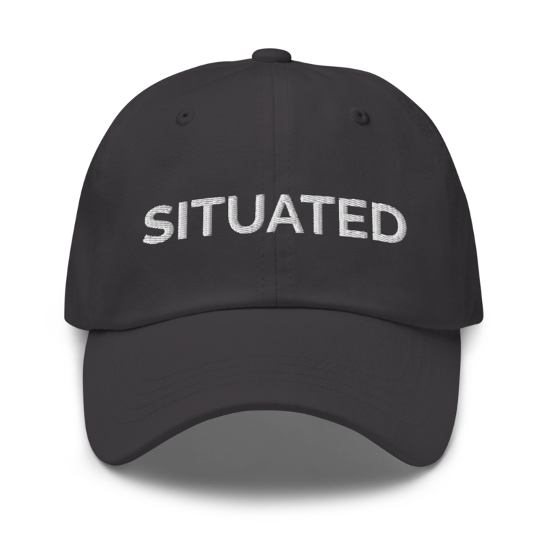 Situated Hat - Dark Grey