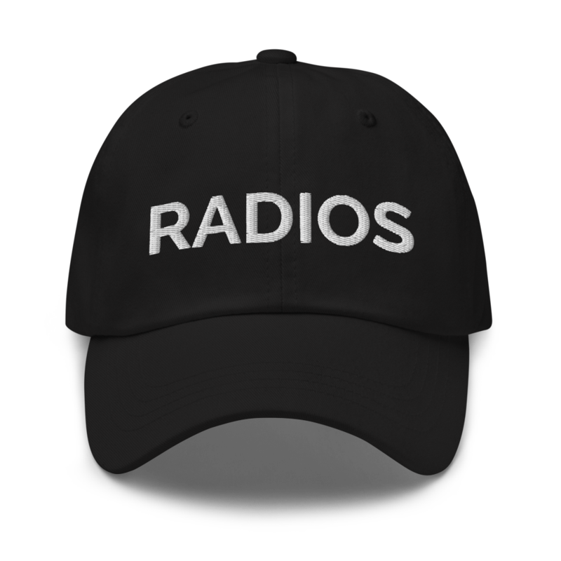 Radios Hat - Black
