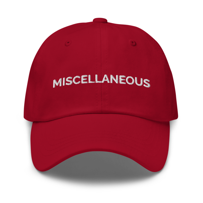 Miscellaneous Hat - Cranberry