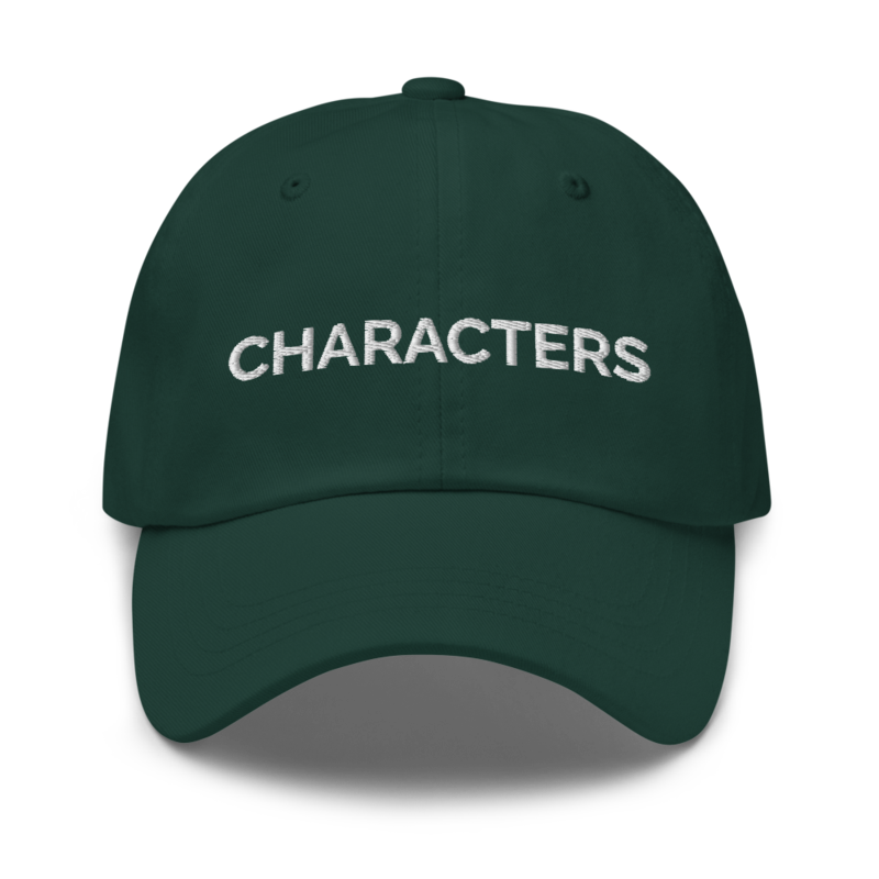 Characters Hat - Spruce