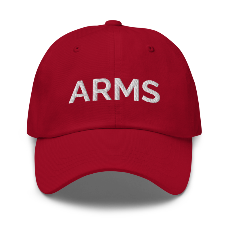Arms Hat - Cranberry