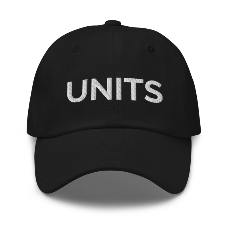 Units Hat - Black