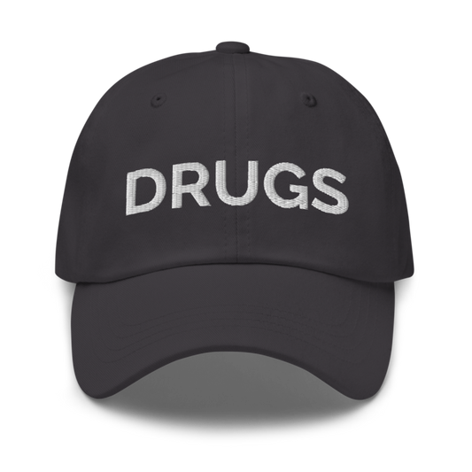 Drugs Hat - Dark Grey