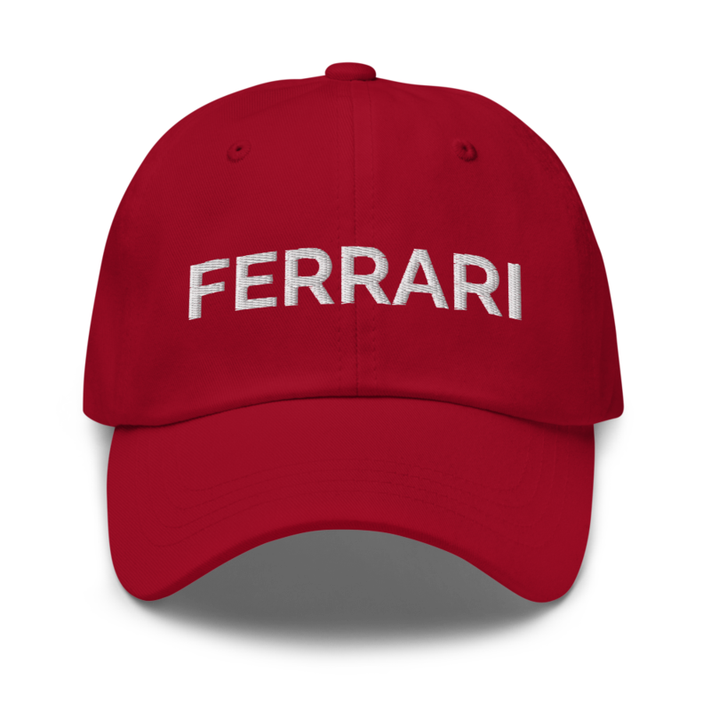 Ferrari Hat - Cranberry