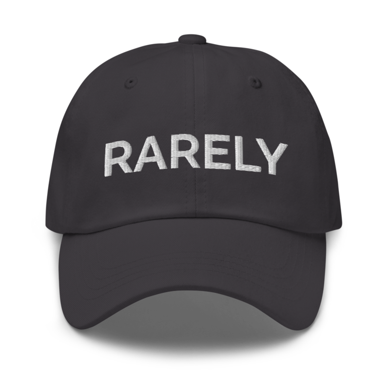 Rarely Hat - Dark Grey