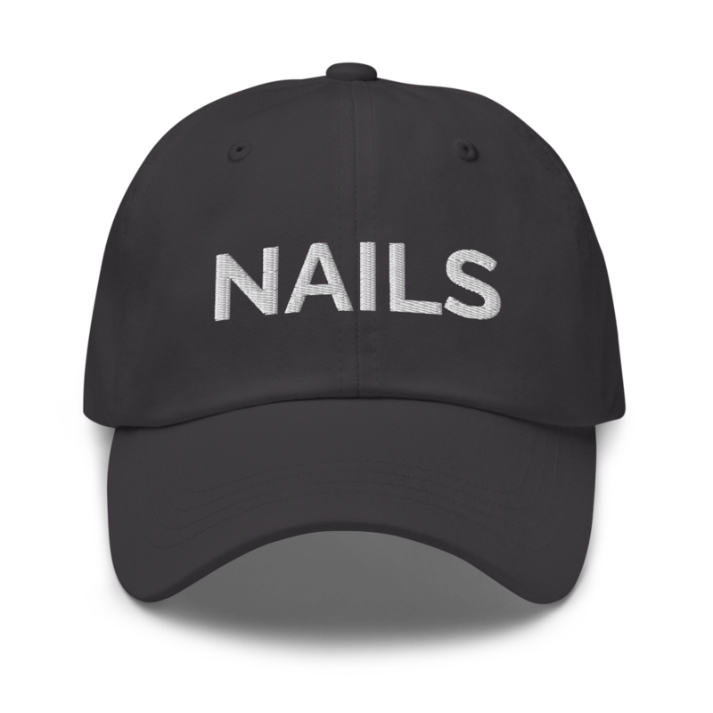Nails Hat - Dark Grey
