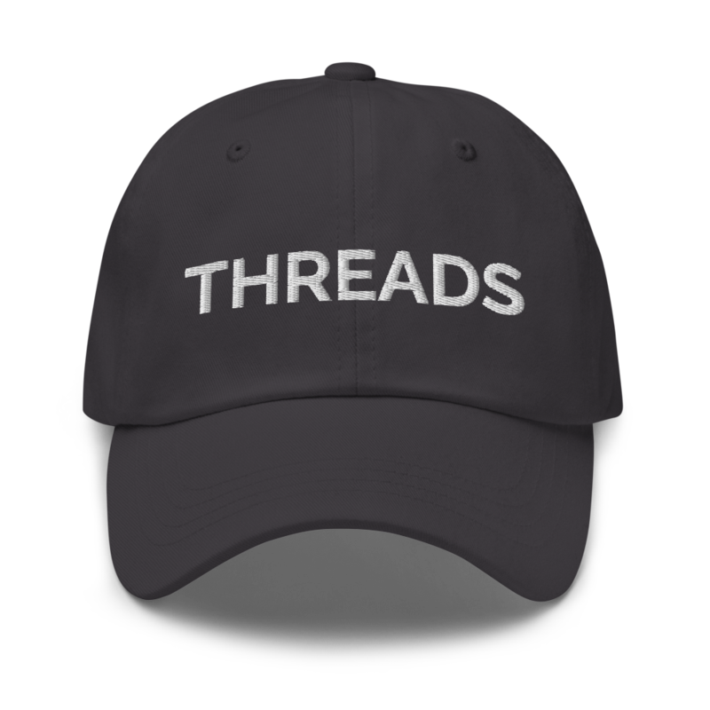 Threads Hat - Dark Grey