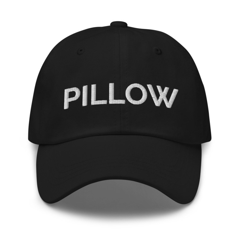 Pillow Hat - Black