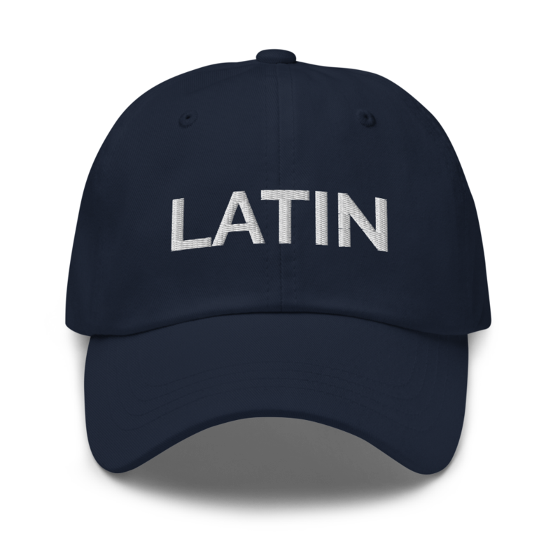 Latin Hat - Navy